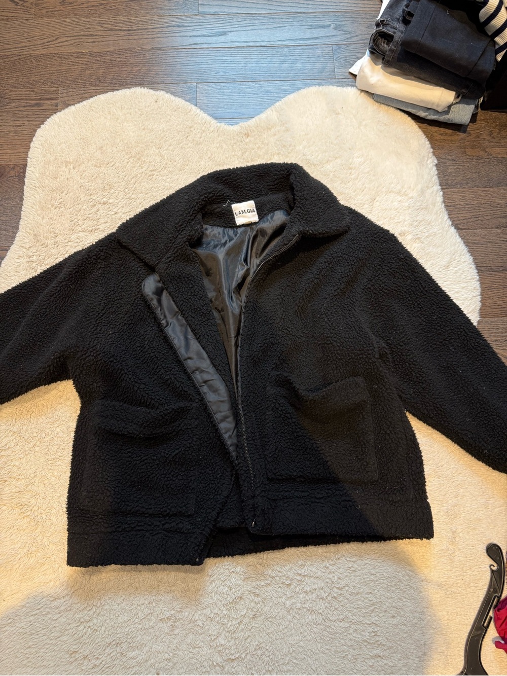 I AM GIA Teddy Jacket - Picture 2 of 3